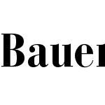 Bauer Bodoni LT