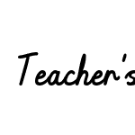 TeachersPet-Bold