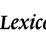 LexiconNo1ItalicC