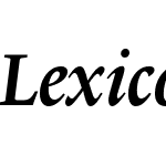 LexiconNo2ItalicC