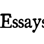 Essays1743