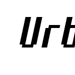UrbixNuStd12Extended-Italic