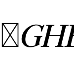 GHEALilit-MediumItalic