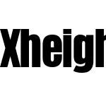 XheighterCondensed