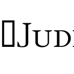 Jude-LightSmallCaps