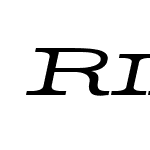 RiderWidest-Ultra-expandedLightItalic