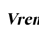 VremenaBoldItalic