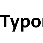 TyponineSans Pro