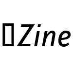 ZineSansDisplayOffcPro-Italic