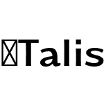 TalisBold-Bold