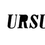 URSUSSTENCILITALIC