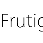 Frutiger Neue LT CYR