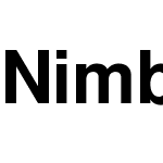 Nimbus Sans L