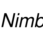 Nimbus Sans L