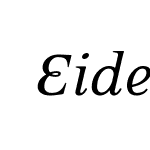 EideticNeoItalic