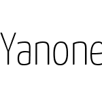 Yanone Kaffeesatz