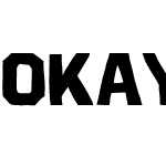 Okay Type - for webfont use only