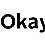 Okay Type - for webfont use only