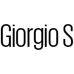 Giorgio Sans LCG Web