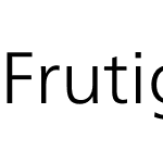 Frutiger Neue LT Pro