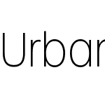 Urbane Condensed