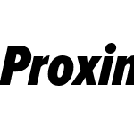 Proxima Nova Extra Condensed