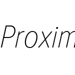 Proxima Nova Condensed