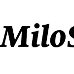 Milo Serif Pro