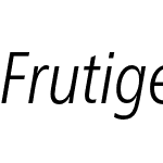 Frutiger Neue LT CYR