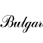 Bulgarian Kursiv
