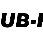 UB-Helvetica