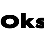 Oksana Sans Wide