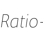 Ratio