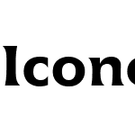 Icone LT BoldOsF