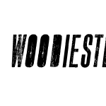 WOODIESTENCIL-Italic