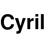 CyrillicHelvet