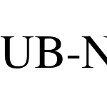 UB-NewTimes