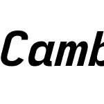 Cambridge Sans