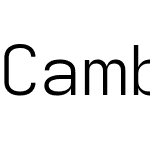 Cambridge Sans