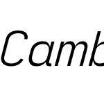 Cambridge Sans