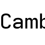 Cambridge Sans