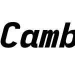 Cambridge Sans Mono