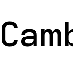 Cambridge Sans