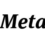 Meta Serif Pro