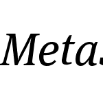 Meta Serif Pro