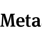 Meta Serif Pro