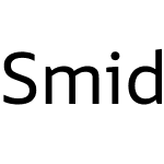 Smidswater