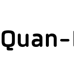 Quan Rounded Bold
