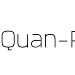 Quan Rounded Extralight