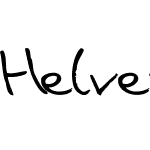 Helvetia Handwriting